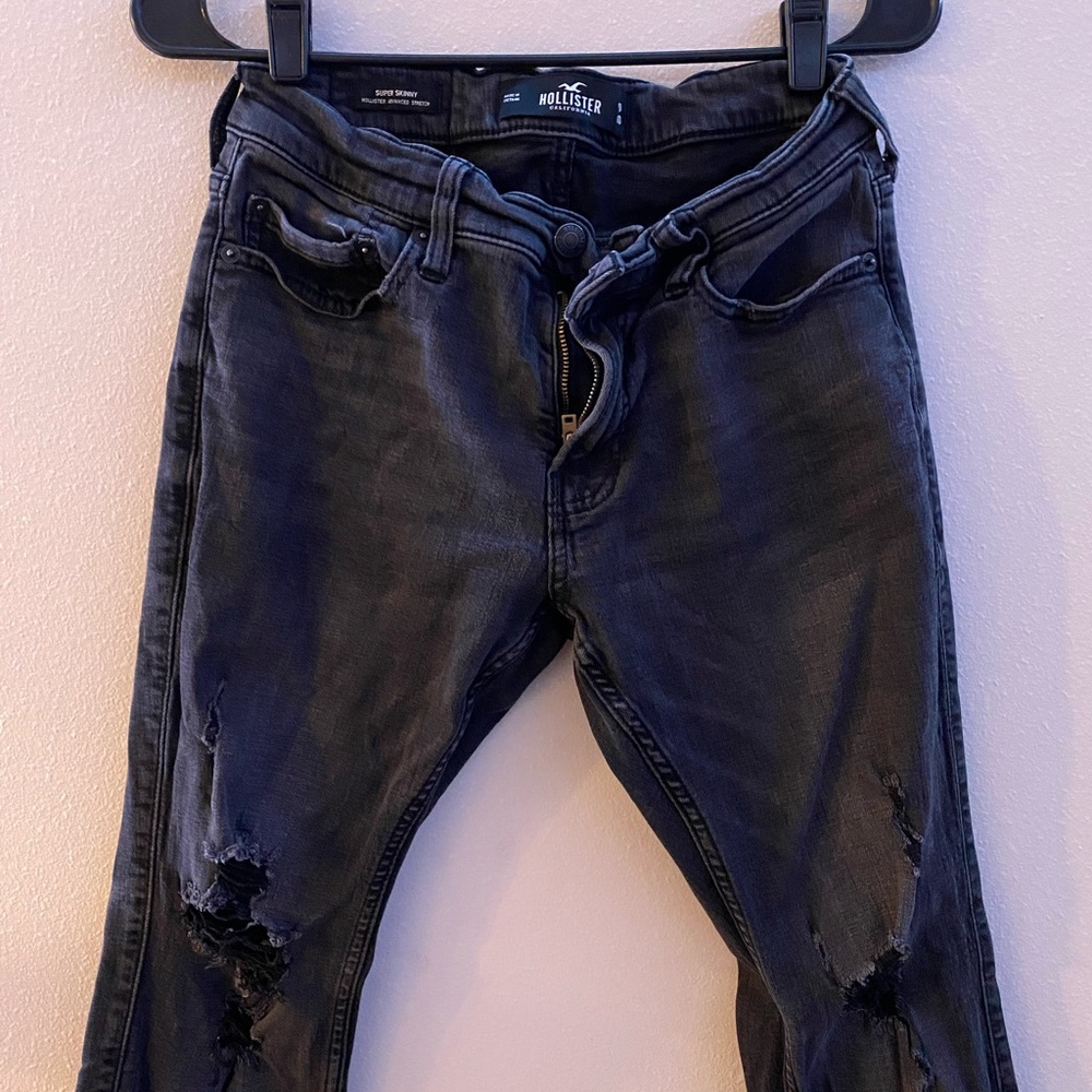 Men’s Hollister Super Skinny Distressed Jeans